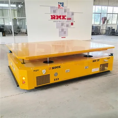 Omni-yönlü transformatör izsiz transfer arabası